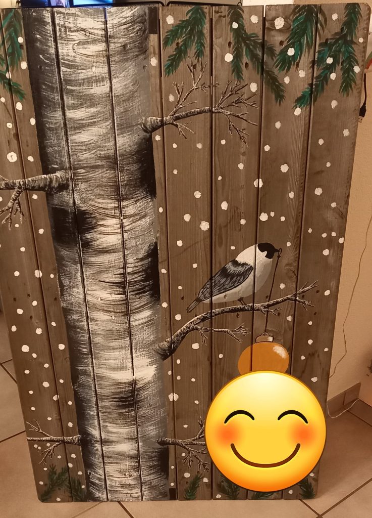 2022 Weihnachtsvogel Drogerie Sandra Trisolino (verkauft)
